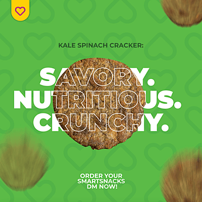 Kale Spinach Crackers