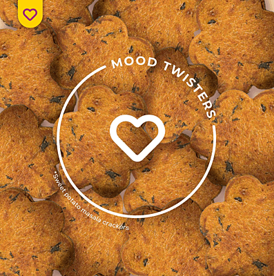 Sweet Potato Masala Crackers
